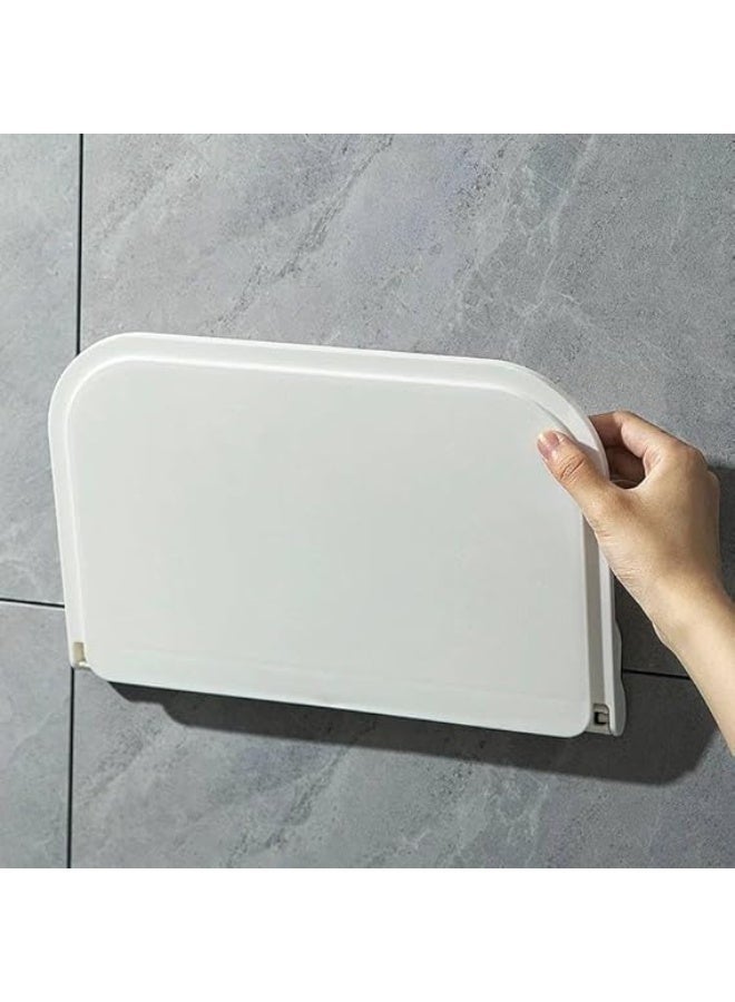 Bathroom Shelf Double Sided Movable Towel Rack Organizer for Daily Supplies Practical Stable Flexible Space Saving Home - Image 3